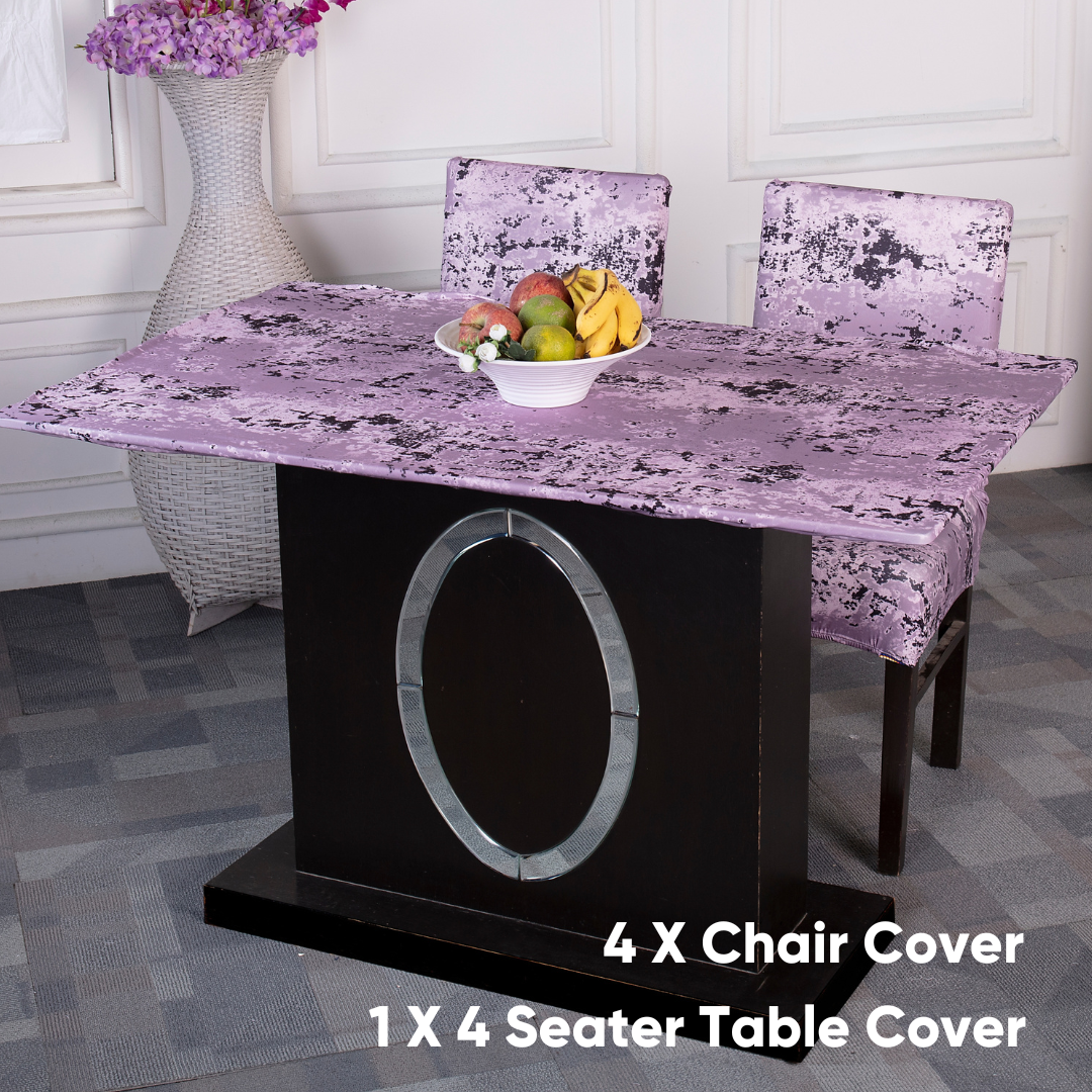 Side table covers cloth-Wine tie dye Elastic Chair & Table Cover Media .