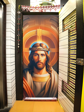 Lord Messiah Jesus Door Covers