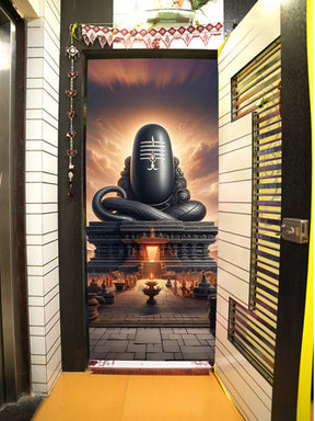 Lord Tripurari Mahadev Door Covers