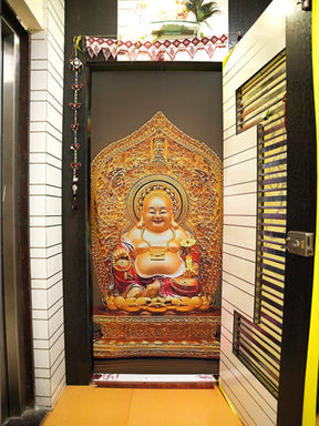 Lord Ananda Buddha Door Covers