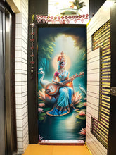 Lord Saraswati Door Covers