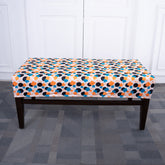 Abstract Geometry Elastic Bench Cover