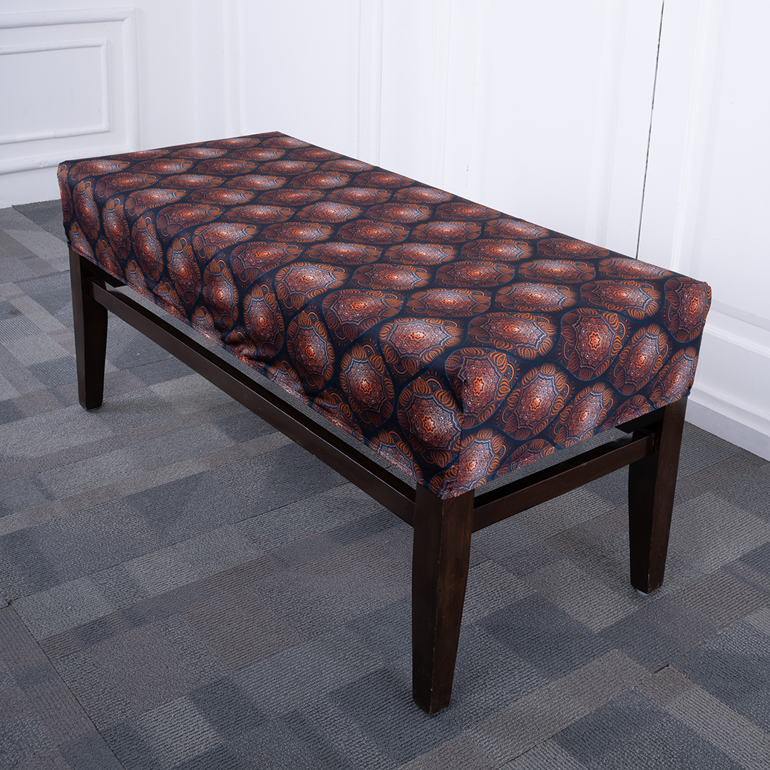 Black Butta Elastic Bench Cover