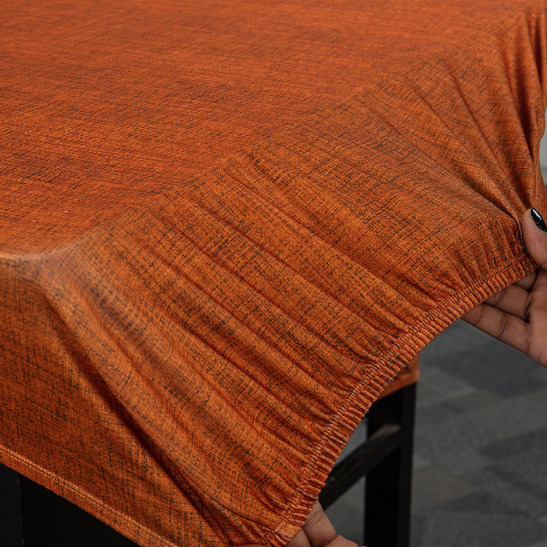 DivineTrendz Exclusive - Sunset juth  Elastic Table Cover