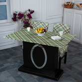 study table covers- Plaid pattern Elastic Table Cover Media-stretchabel table and chairs covers for your dining table covers.