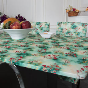 dining table and chair covers-Green Tulip Elastic Table Cover Media .