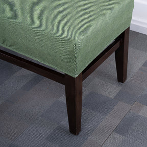 Meadow Green Elastic Bench Cover