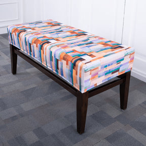 Random Rectangle Elastic Bench Cover