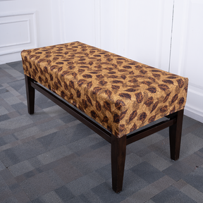 Dry Leaves Elastic Bench Cover