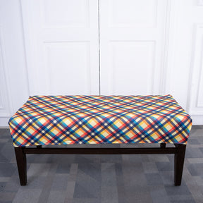 Multi Criss Cross Elastic Bench Cover