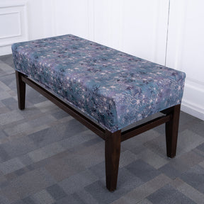 Magical Flowers Elastic Bench Cover