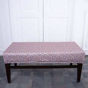 Daisy Delight Elastic Bench Cover