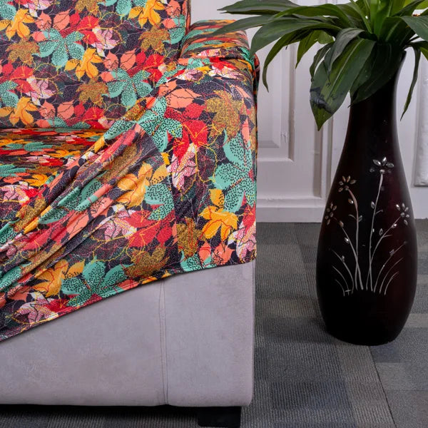 Autumn Leaves Designers Elastic Sofa Covers