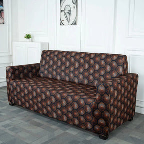 Black Butta Elastic Sofa Slipcovers