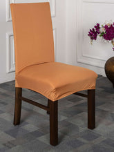 Copper Rust Elastic Design Chair Covers