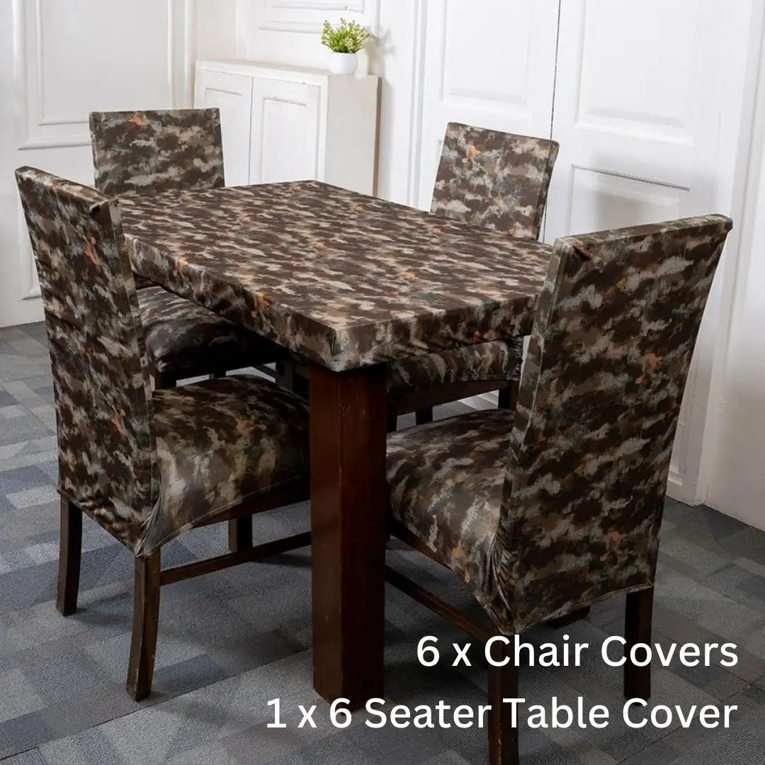  Dusky Die Elastic Chair And Table Covers