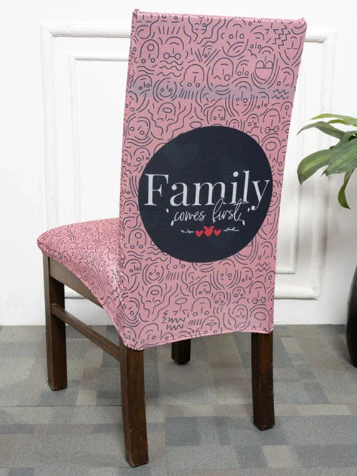 Family Forever Dining Chair Cover Set