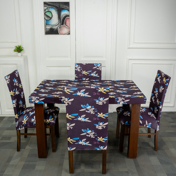 Floral Print Design Dining Cover Set