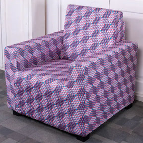 Metaverse Abstract One Seater Sofa Covers