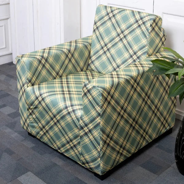 Plaid Panttern Sofa Covers