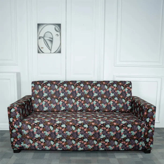 Poppy Print Elastic Sofa Slipcovers