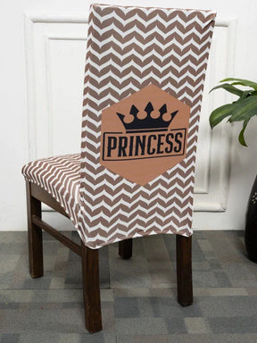 Princess Stripe Dining Chair Cover Set