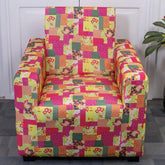 Shades of Puzzle single sofa cover