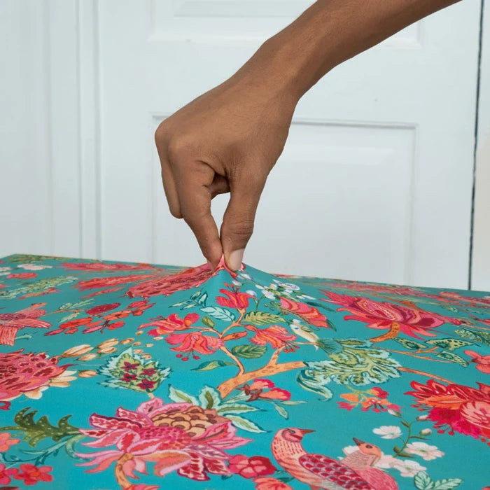 Birds Blossoms Stretchable Table Chair Covers