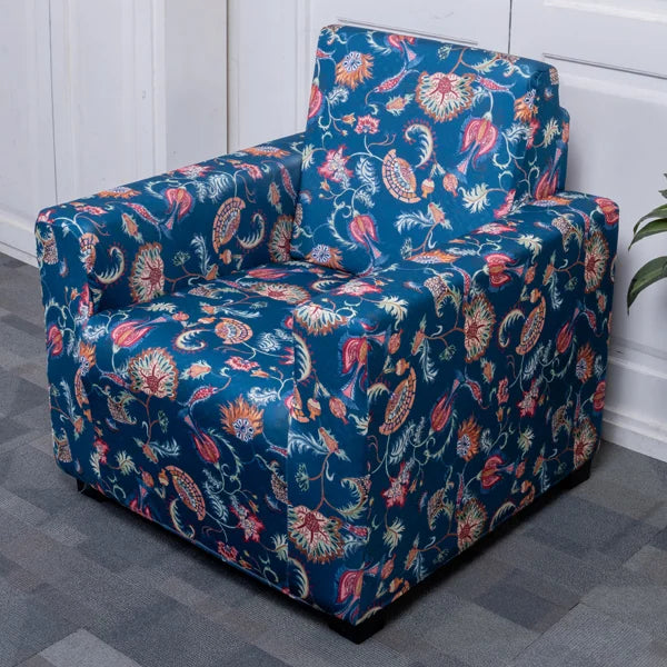 Blooming Ocean one seater sofa cover