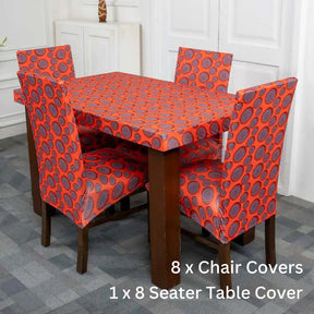 Vector Elastic Chair And Table Covers Set