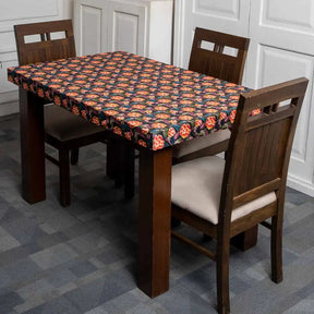 Forest Flower Elastic Table Covers Set