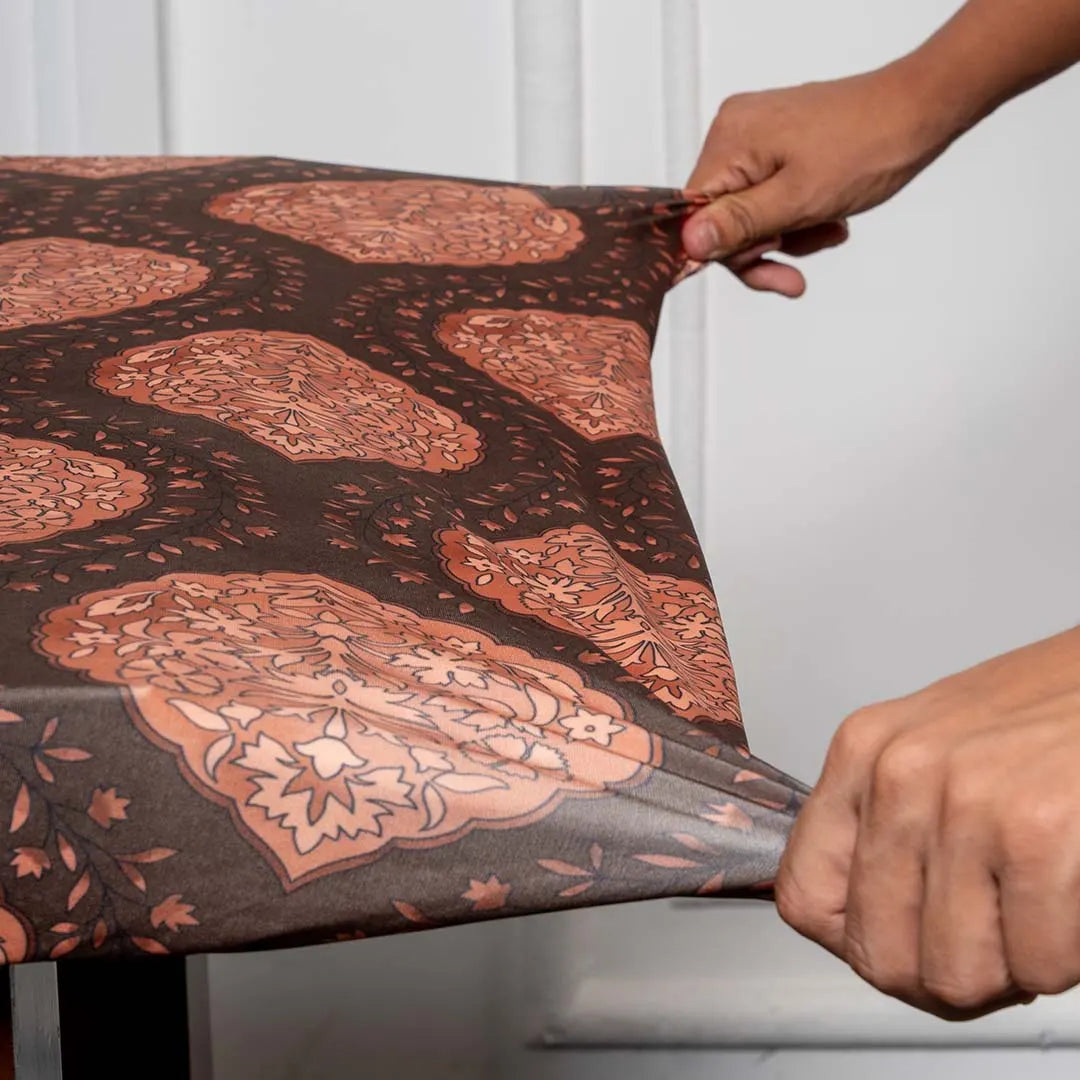 Jaipuri Print Stretchable Table Cover