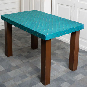 DivineTrendz Exclusive - Luxurious Capitone Elastic Table Cover