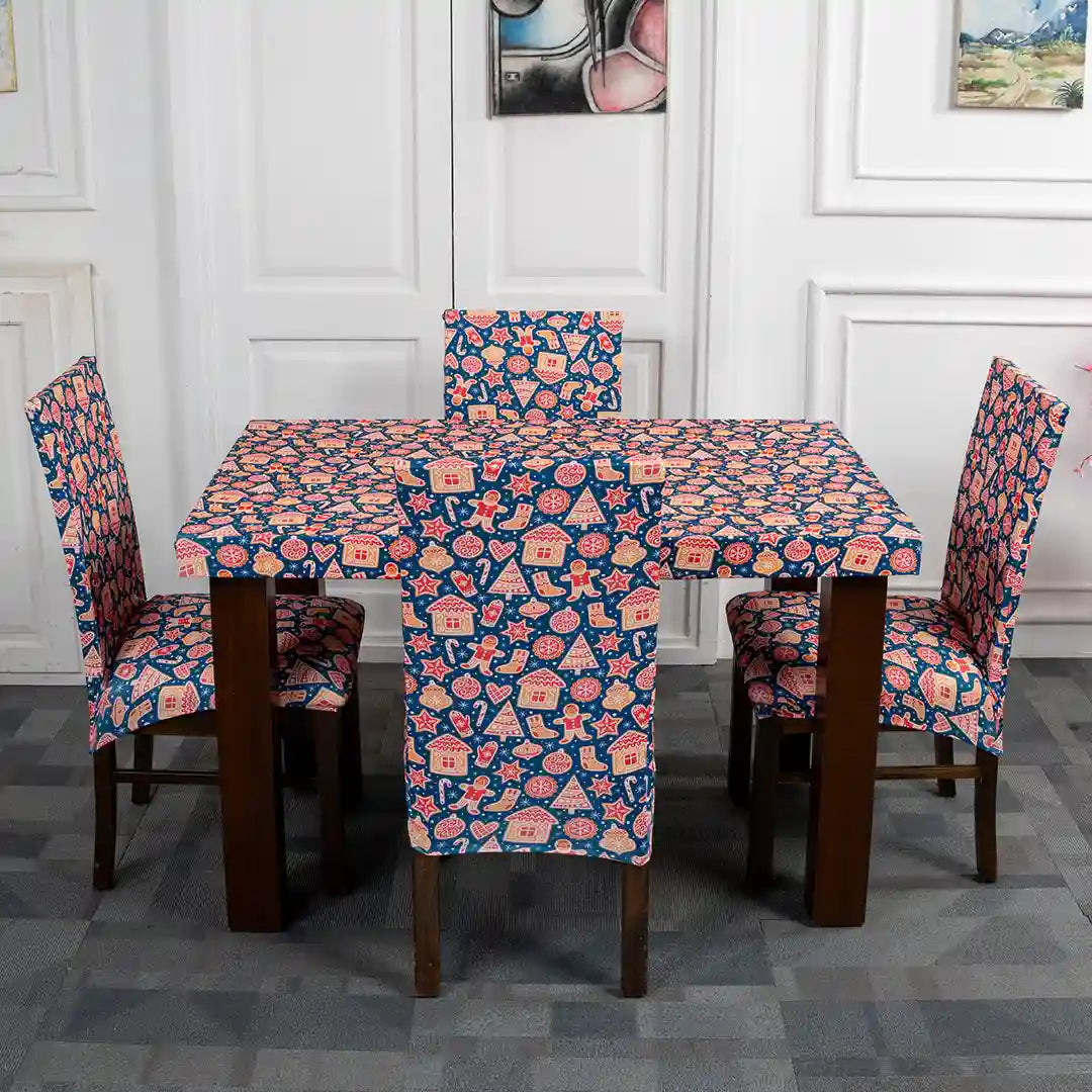 Merry Memories Elastic Chair And Table Covers Set