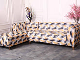 Oliver Elastic L-Shape Sofa Slipcovers