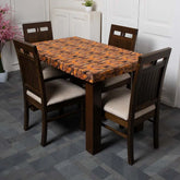Yellow leaves Elastic Table Cover